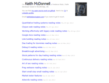 Tablet Screenshot of keithmcdonnell.net